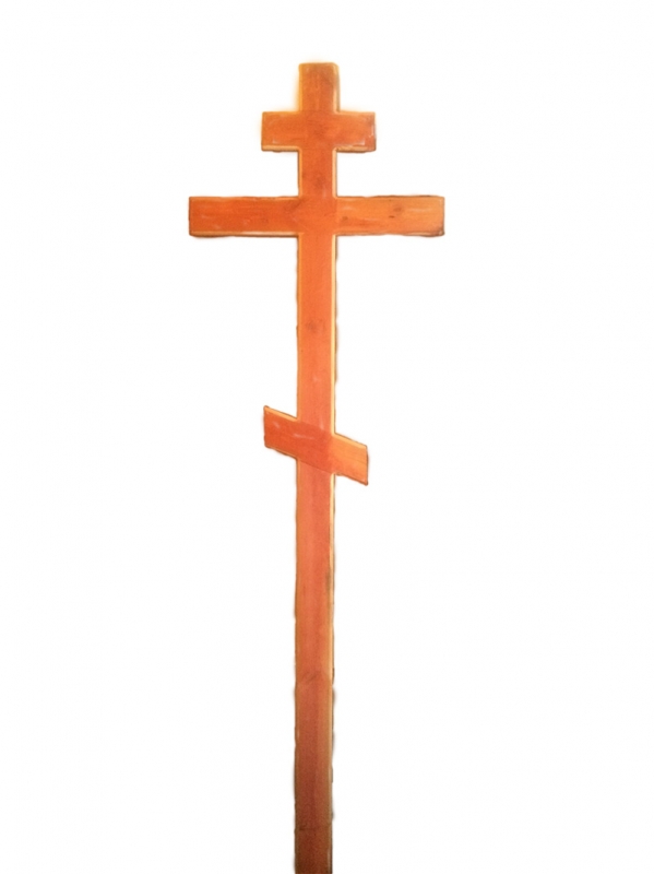 Крест деревянный эконом